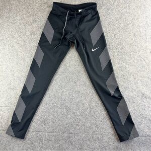 Nike Men's 3M Flash Reflective Running Tights 683896-010 Size Small